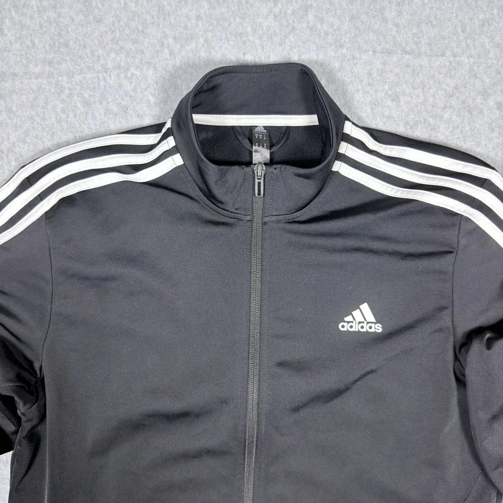 Adidas Essentials Warm-Up 3-Stripes Track Jacket Men's Size Medium